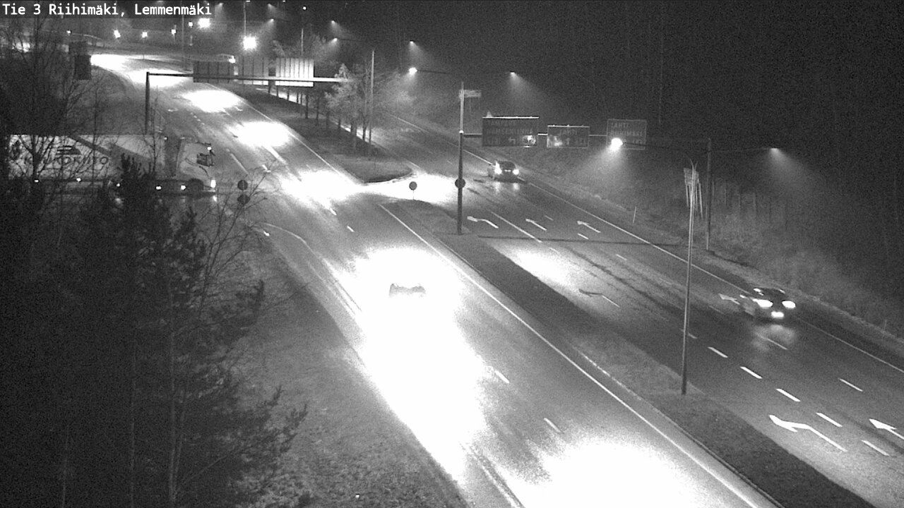 Weather Camera Image Väg 3 Riihimäki, Lemmenmäki, Riihimäki, Kanta-Häme