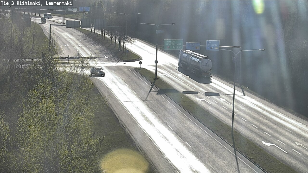Weather Camera Image Road 3 Riihimäki, Lemmenmäki, Riihimäki, Kanta-Häme