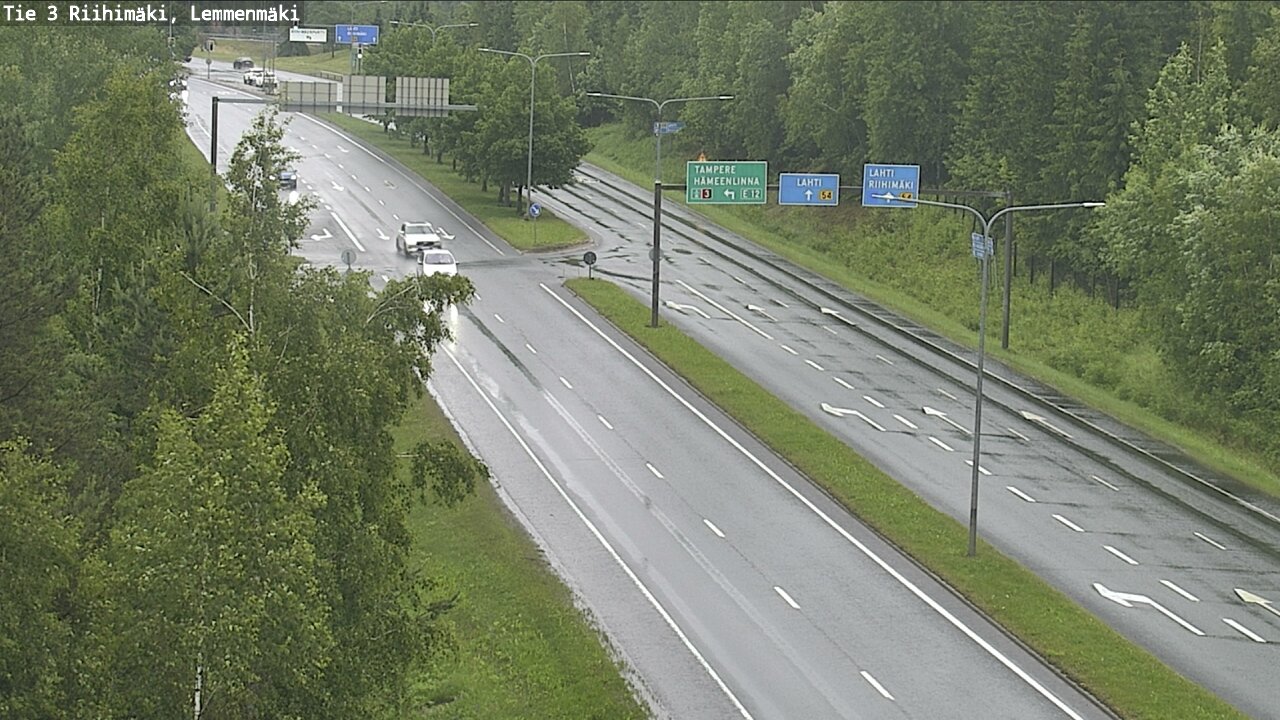 Weather Camera Image Väg 3 Riihimäki, Lemmenmäki, Riihimäki, Kanta-Häme