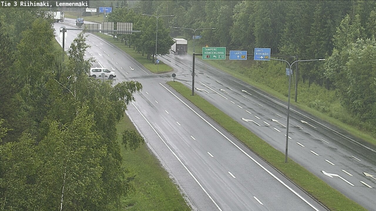 Weather Camera Image Väg 3 Riihimäki, Lemmenmäki, Riihimäki, Kanta-Häme