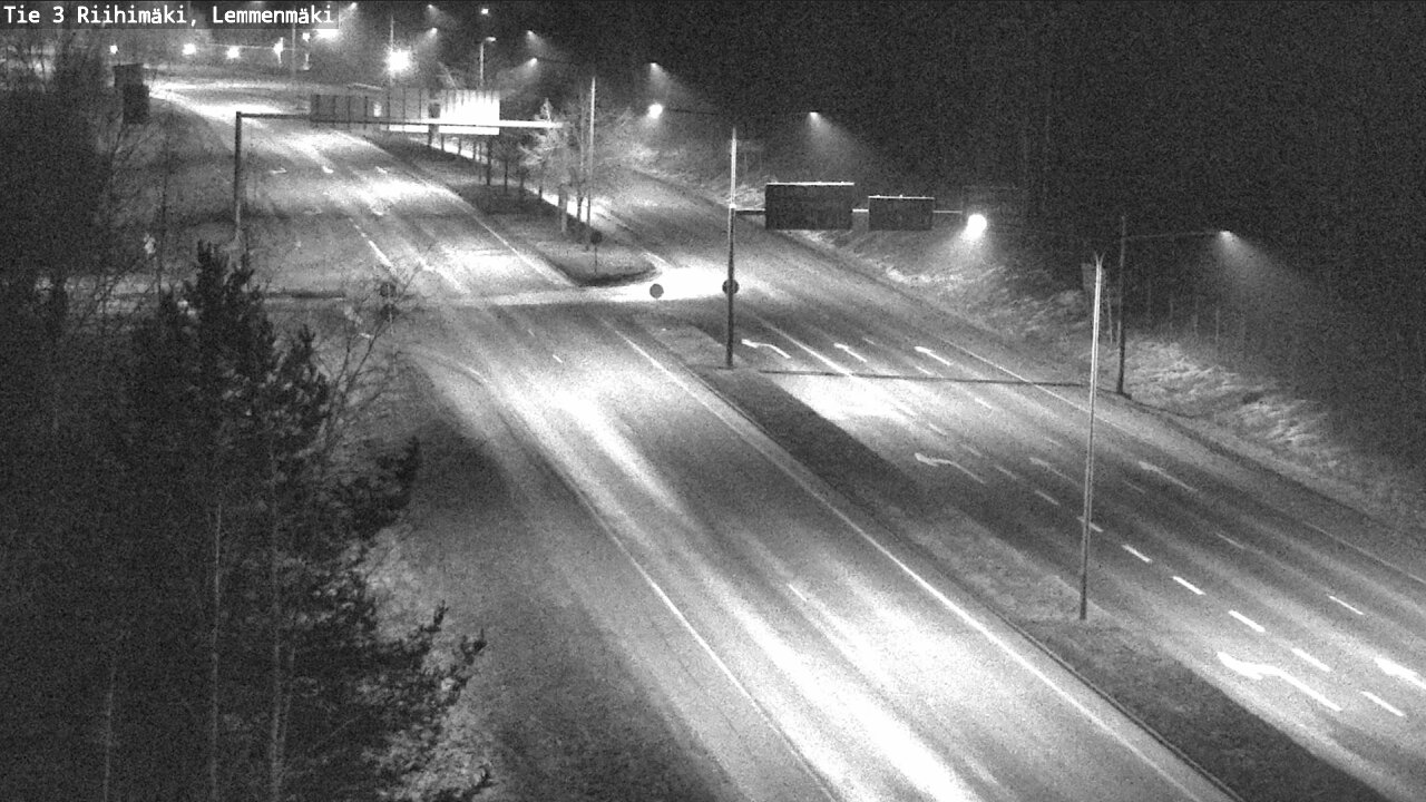 Weather Camera Image Väg 3 Riihimäki, Lemmenmäki, Riihimäki, Kanta-Häme