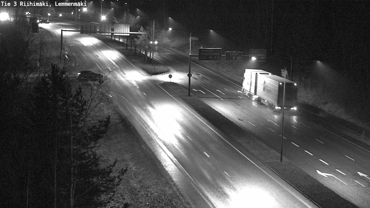 Weather Camera Image Väg 3 Riihimäki, Lemmenmäki, Riihimäki, Kanta-Häme