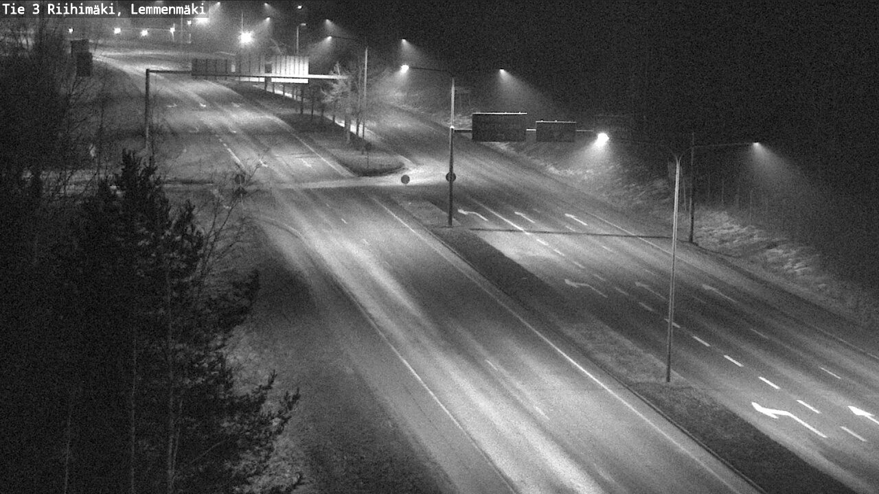 Weather Camera Image Väg 3 Riihimäki, Lemmenmäki, Riihimäki, Kanta-Häme