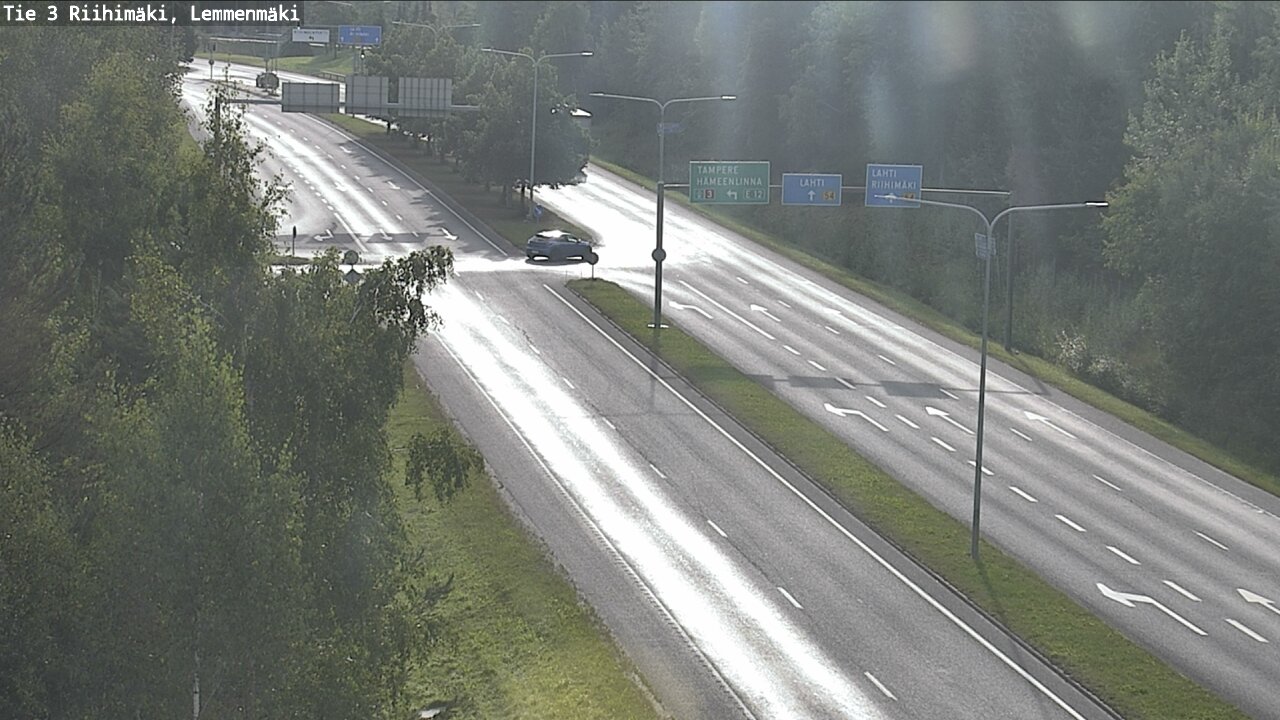 Weather Camera Image Road 3 Riihimäki, Lemmenmäki, Riihimäki, Kanta-Häme
