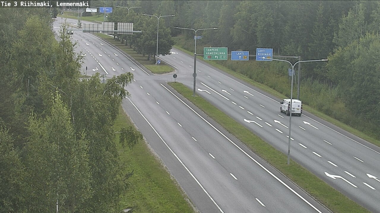 Weather Camera Image Road 3 Riihimäki, Lemmenmäki, Riihimäki, Kanta-Häme
