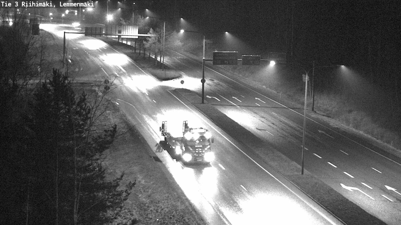 Weather Camera Image Väg 3 Riihimäki, Lemmenmäki, Riihimäki, Kanta-Häme