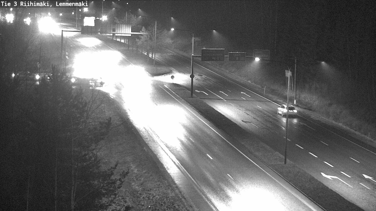 Weather Camera Image Väg 3 Riihimäki, Lemmenmäki, Riihimäki, Kanta-Häme