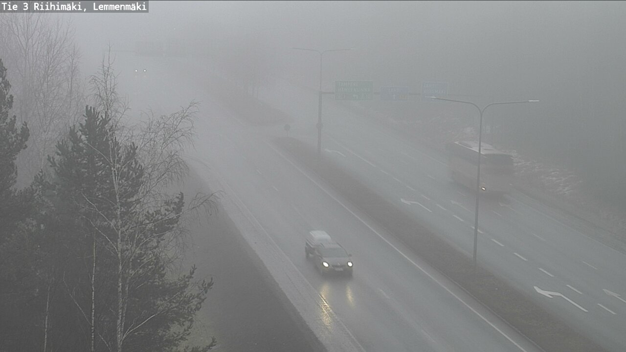 Weather Camera Image Väg 3 Riihimäki, Lemmenmäki, Riihimäki, Kanta-Häme
