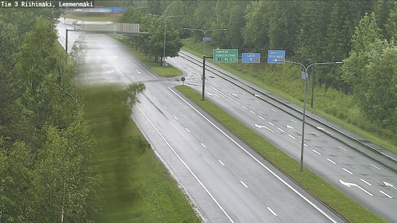 Weather Camera Image Väg 3 Riihimäki, Lemmenmäki, Riihimäki, Kanta-Häme