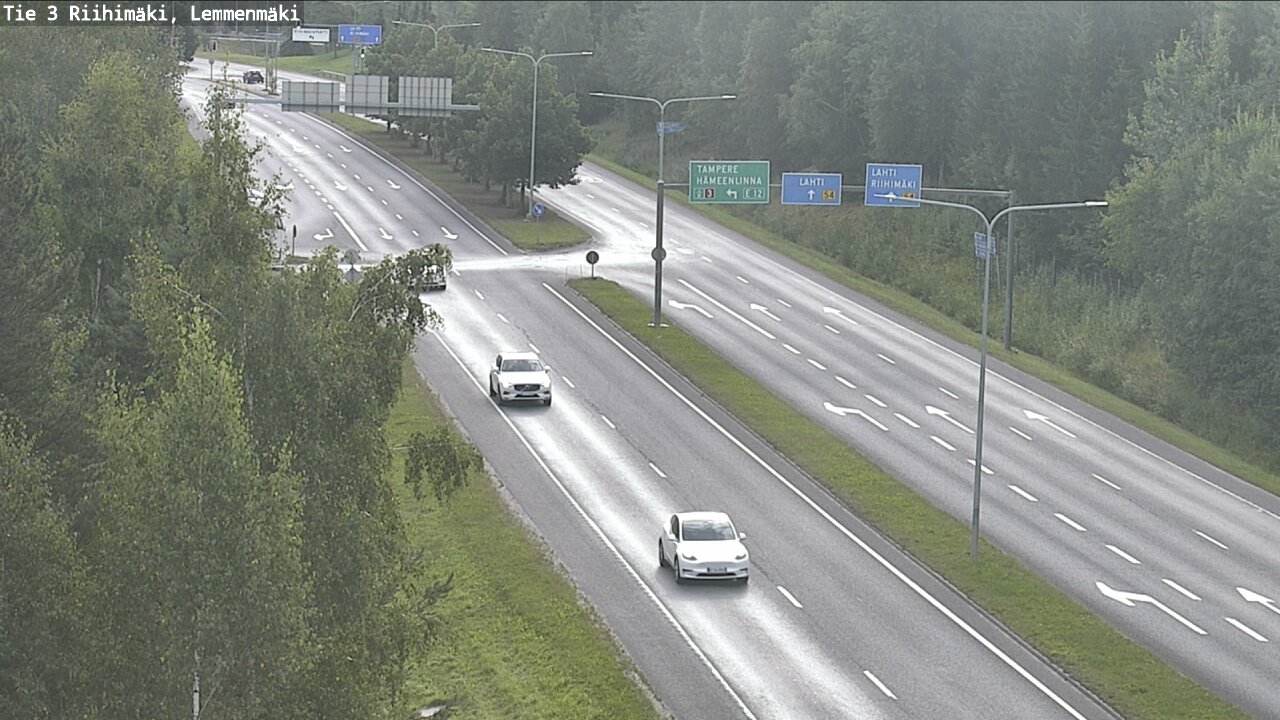 Weather Camera Image Road 3 Riihimäki, Lemmenmäki, Riihimäki, Kanta-Häme