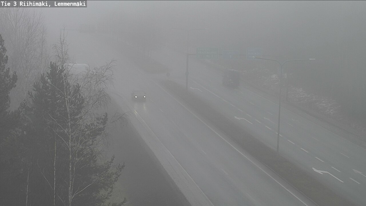 Weather Camera Image Road 3 Riihimäki, Lemmenmäki, Riihimäki, Kanta-Häme