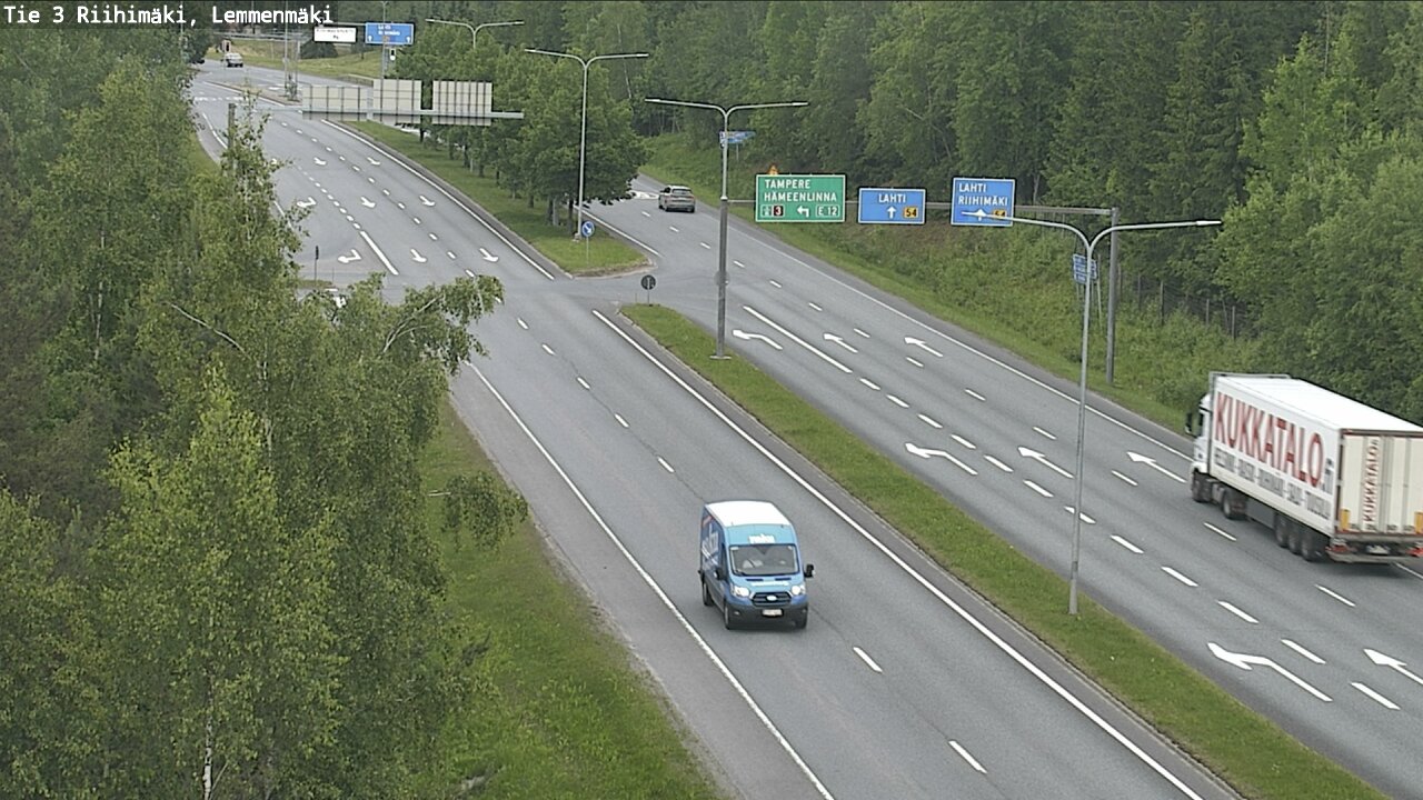 Kelikamerat Kuva Tie 3 Riihimäki, Lemmenmäki, Riihimäki, Kanta-Häme