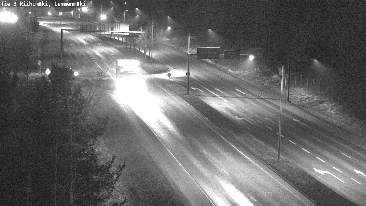 Weather Camera Image Väg 3 Riihimäki, Lemmenmäki, Riihimäki, Kanta-Häme