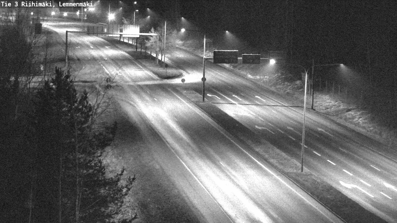 Weather Camera Image Väg 3 Riihimäki, Lemmenmäki, Riihimäki, Kanta-Häme