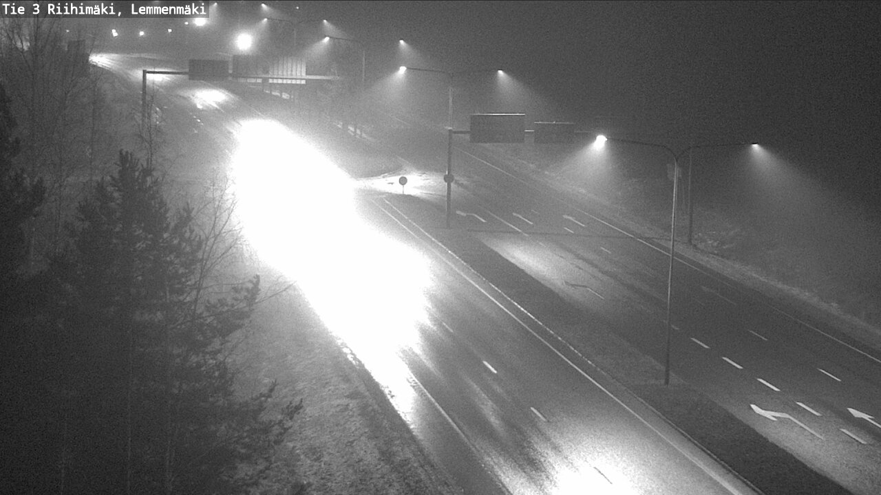 Weather Camera Image Väg 3 Riihimäki, Lemmenmäki, Riihimäki, Kanta-Häme