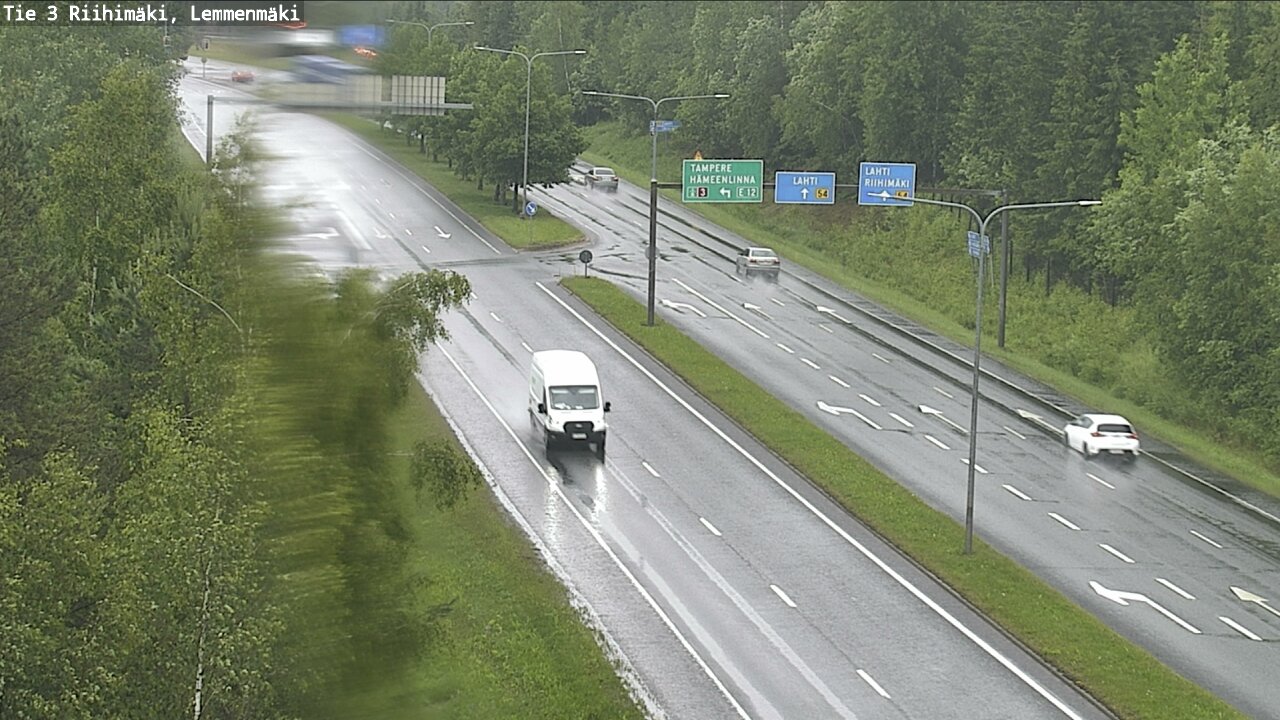 Weather Camera Image Väg 3 Riihimäki, Lemmenmäki, Riihimäki, Kanta-Häme