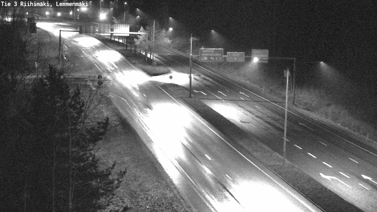 Weather Camera Image Väg 3 Riihimäki, Lemmenmäki, Riihimäki, Kanta-Häme