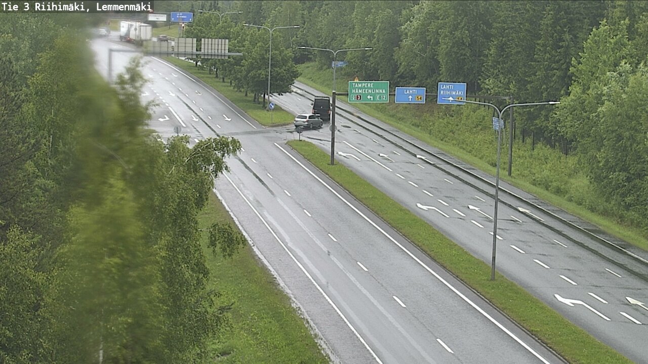 Weather Camera Image Väg 3 Riihimäki, Lemmenmäki, Riihimäki, Kanta-Häme