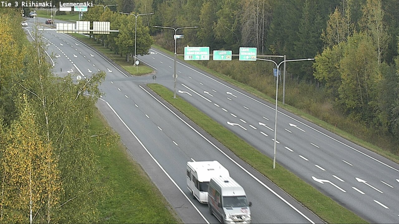 Weather Camera Image Väg 3 Riihimäki, Lemmenmäki, Riihimäki, Kanta-Häme