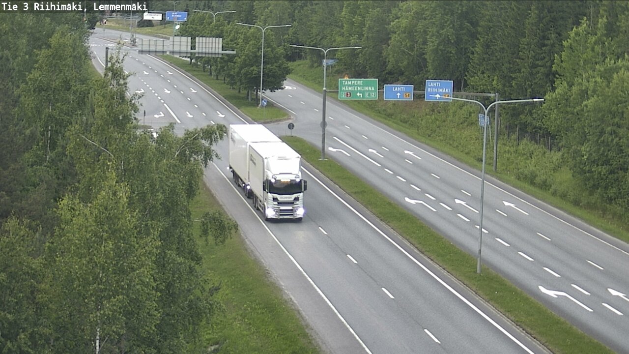 Kelikamerat Kuva Tie 3 Riihimäki, Lemmenmäki, Riihimäki, Kanta-Häme