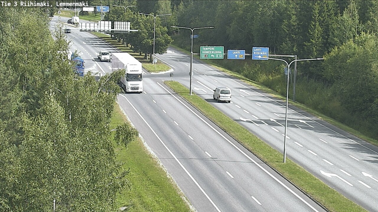 Kelikamerat Kuva Tie 3 Riihimäki, Lemmenmäki, Riihimäki, Kanta-Häme