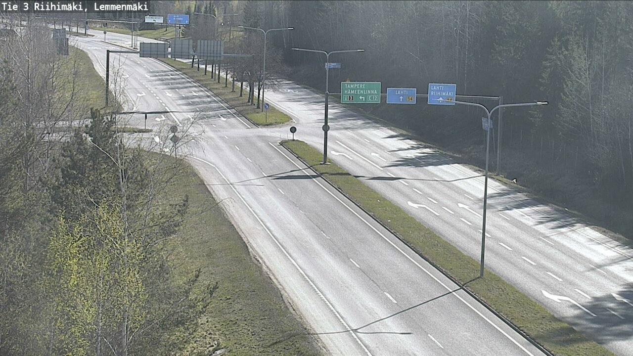Kelikamerat Kuva Tie 3 Riihimäki, Lemmenmäki, Riihimäki, Kanta-Häme