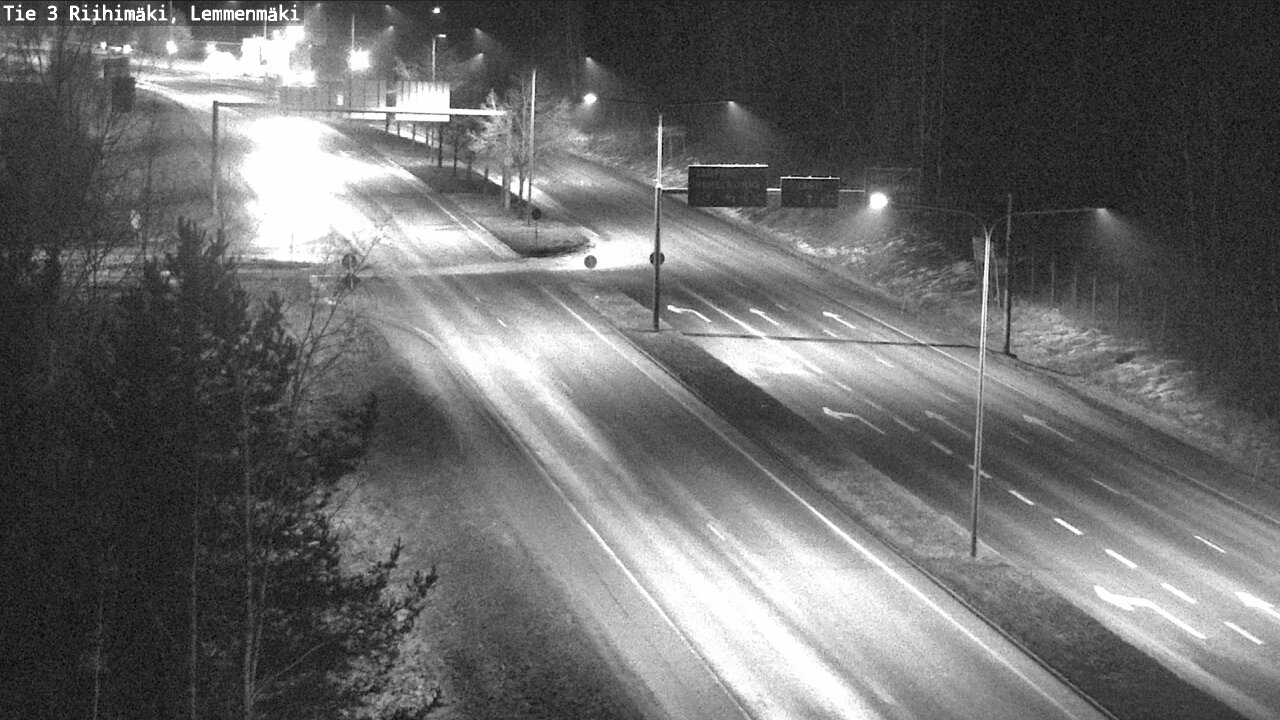 Weather Camera Image Väg 3 Riihimäki, Lemmenmäki, Riihimäki, Kanta-Häme
