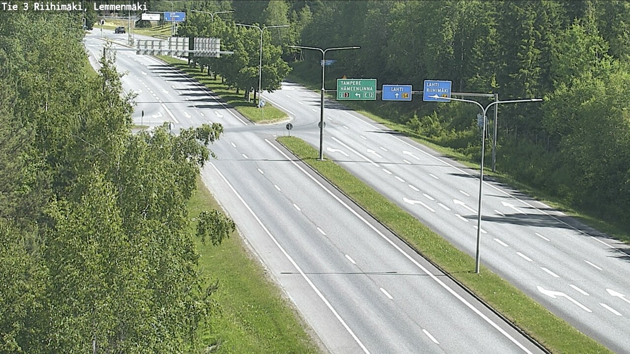 Kelikamerat Kuva Tie 3 Riihimäki, Lemmenmäki, Riihimäki, Kanta-Häme