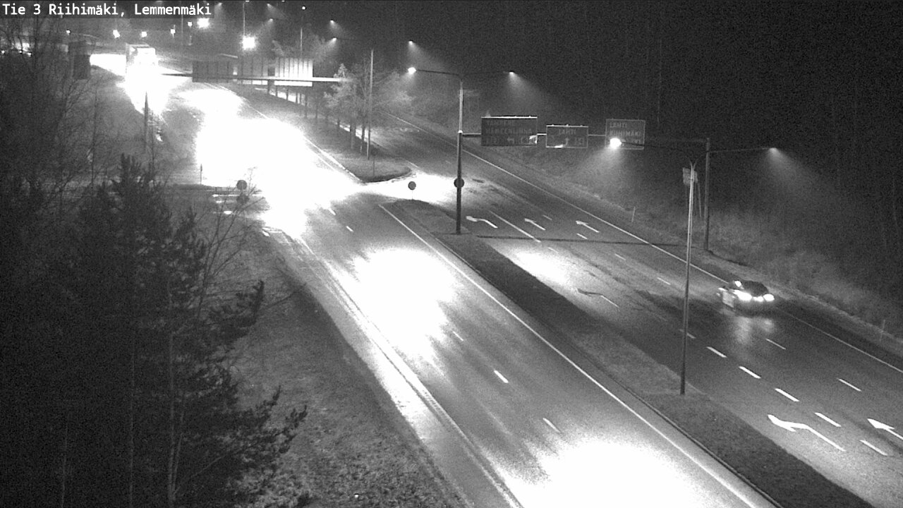 Weather Camera Image Väg 3 Riihimäki, Lemmenmäki, Riihimäki, Kanta-Häme