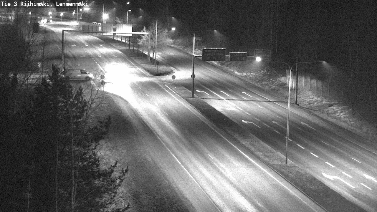 Weather Camera Image Väg 3 Riihimäki, Lemmenmäki, Riihimäki, Kanta-Häme