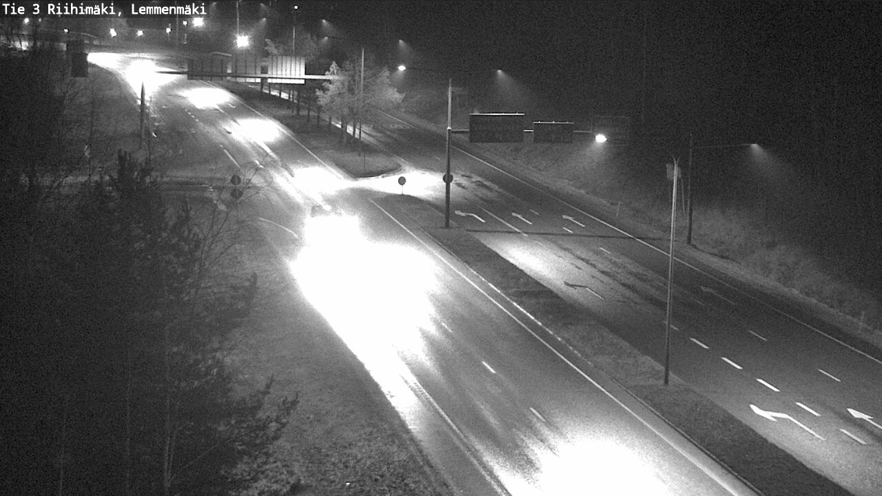 Weather Camera Image Väg 3 Riihimäki, Lemmenmäki, Riihimäki, Kanta-Häme