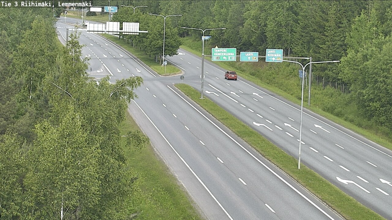 Kelikamerat Kuva Tie 3 Riihimäki, Lemmenmäki, Riihimäki, Kanta-Häme