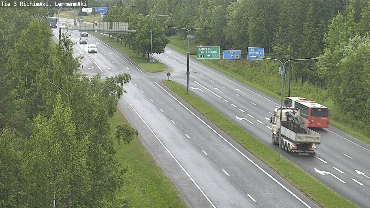 Kelikamerat Kuva Tie 3 Riihimäki, Lemmenmäki, Riihimäki, Kanta-Häme