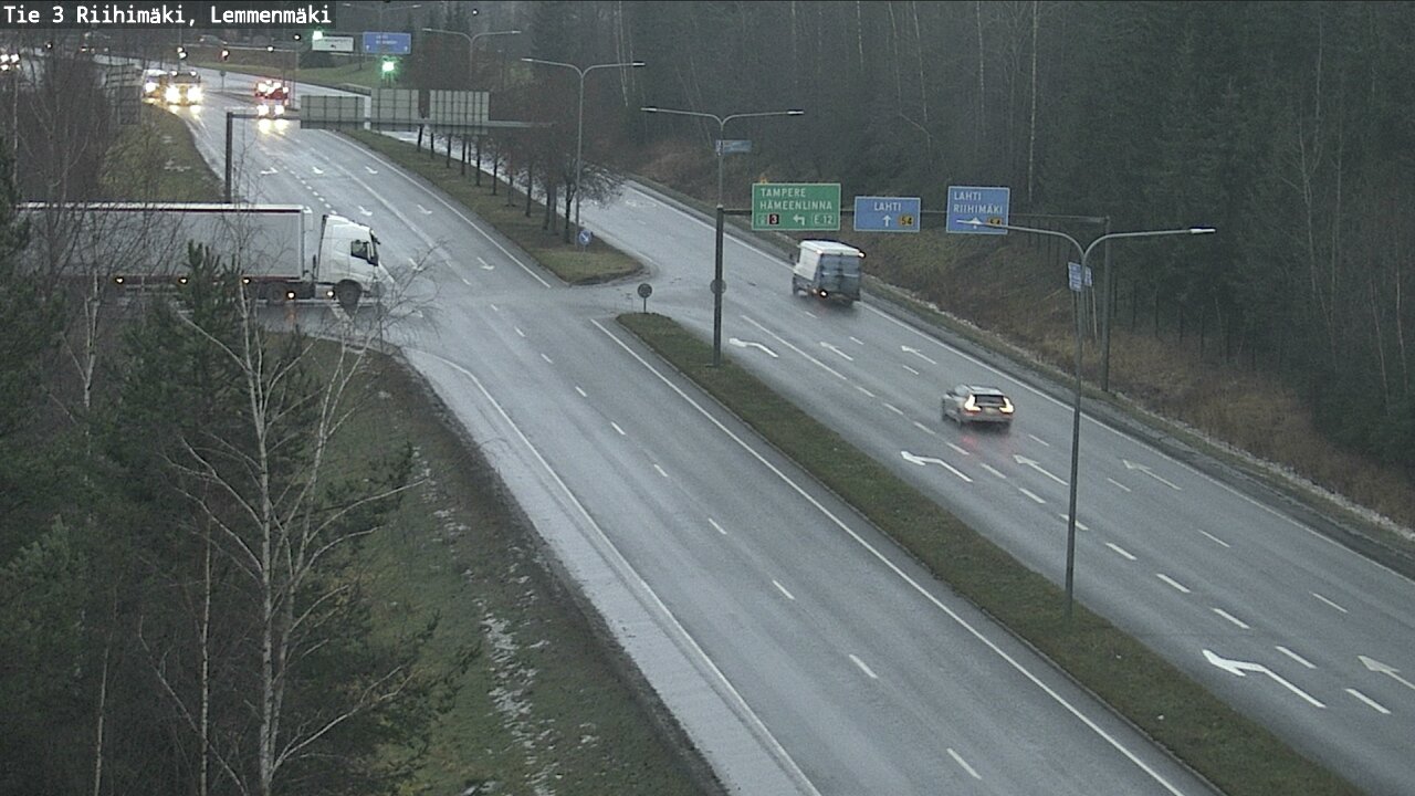 Weather Camera Image Väg 3 Riihimäki, Lemmenmäki, Riihimäki, Kanta-Häme