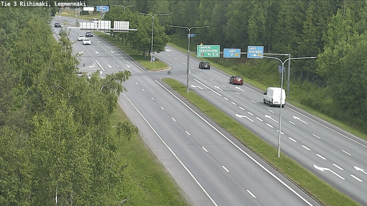 Kelikamerat Kuva Tie 3 Riihimäki, Lemmenmäki, Riihimäki, Kanta-Häme