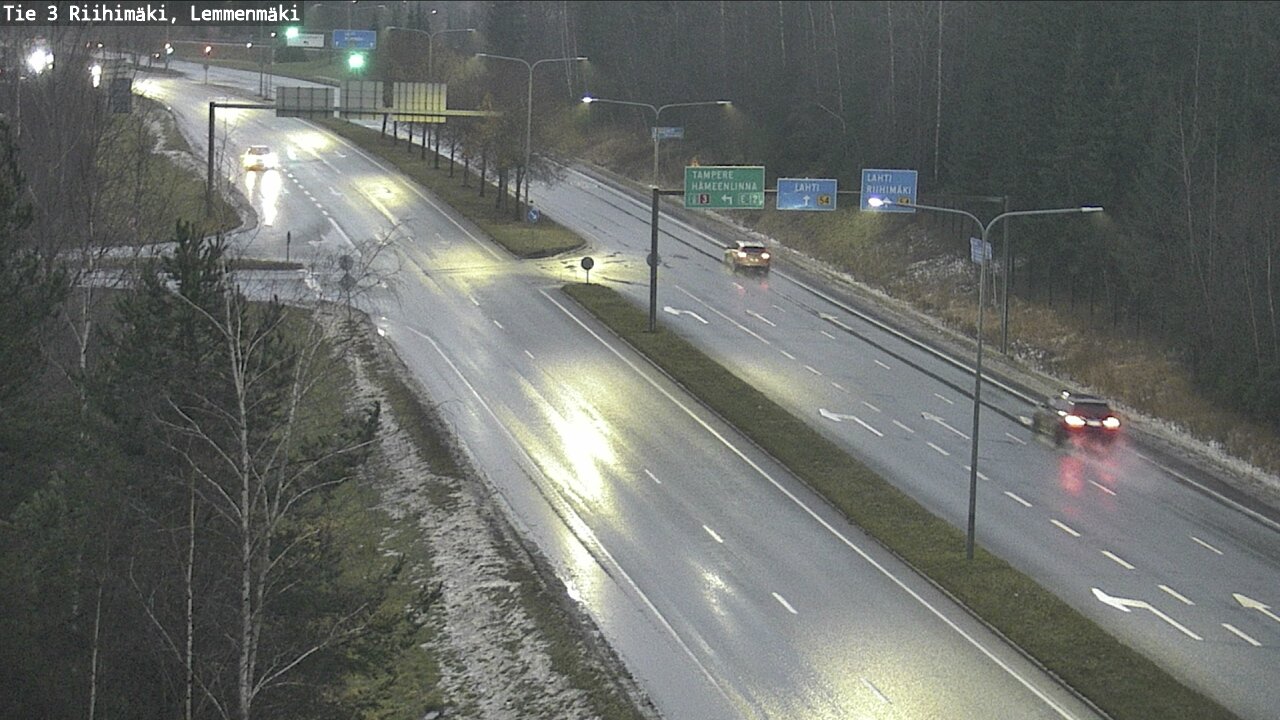 Weather Camera Image Väg 3 Riihimäki, Lemmenmäki, Riihimäki, Kanta-Häme
