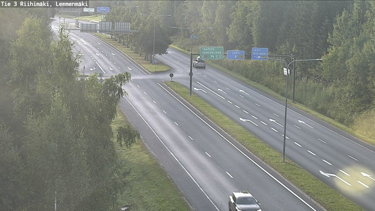 Weather Camera Image Road 3 Riihimäki, Lemmenmäki, Riihimäki, Kanta-Häme