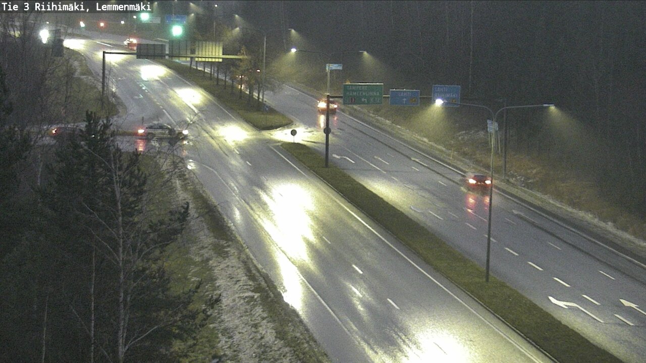 Weather Camera Image Väg 3 Riihimäki, Lemmenmäki, Riihimäki, Kanta-Häme