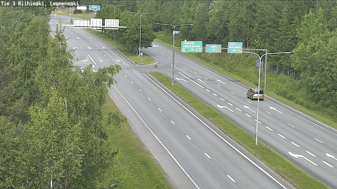 Kelikamerat Kuva Tie 3 Riihimäki, Lemmenmäki, Riihimäki, Kanta-Häme
