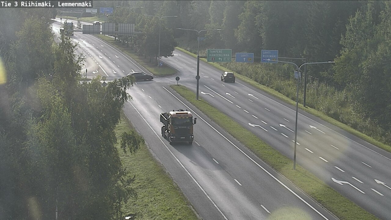 Weather Camera Image Road 3 Riihimäki, Lemmenmäki, Riihimäki, Kanta-Häme