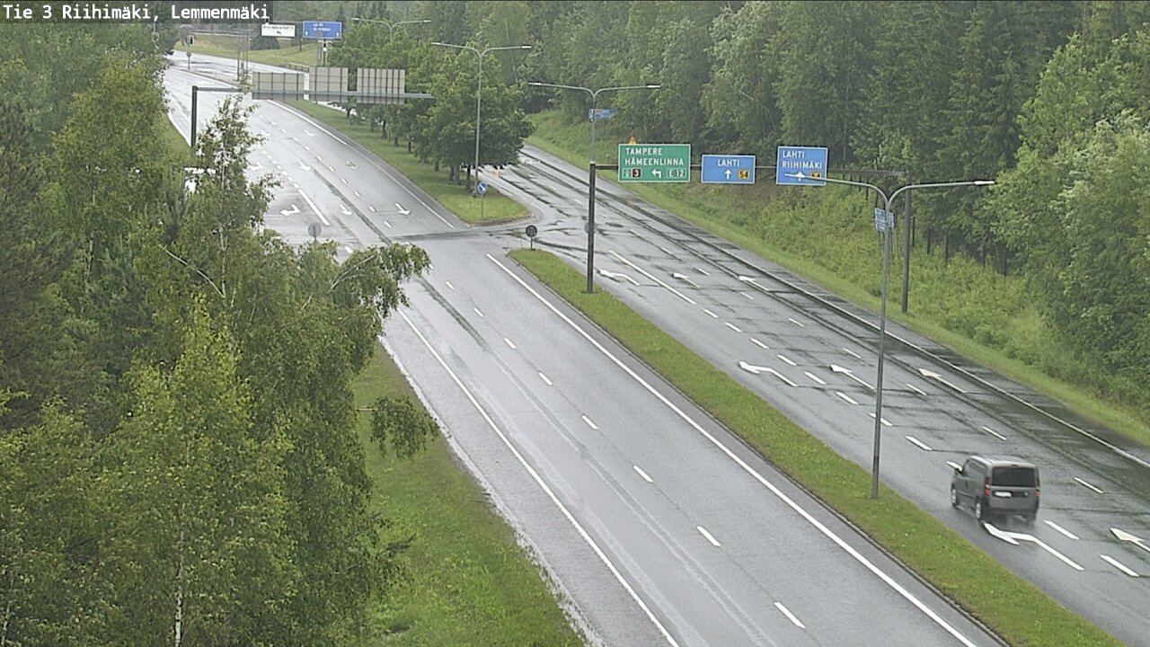 Weather Camera Image Väg 3 Riihimäki, Lemmenmäki, Riihimäki, Kanta-Häme