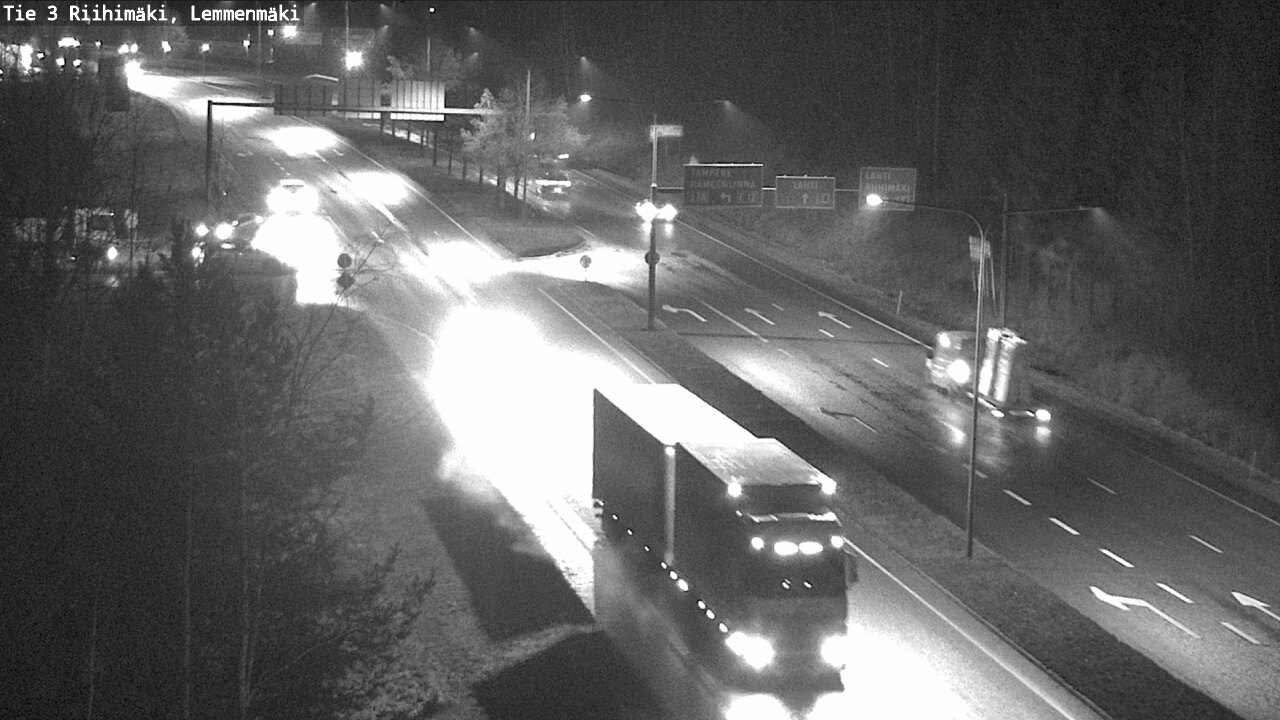 Weather Camera Image Väg 3 Riihimäki, Lemmenmäki, Riihimäki, Kanta-Häme