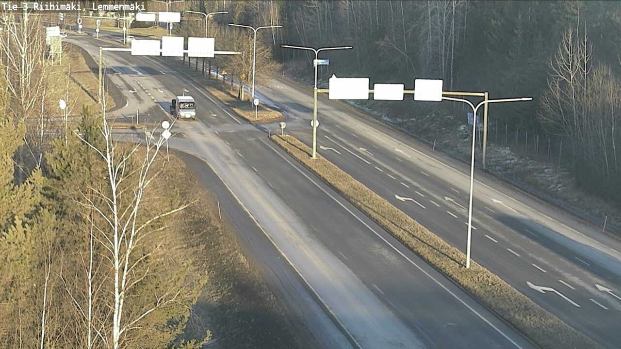 Weather Camera Image Väg 3 Riihimäki, Lemmenmäki, Riihimäki, Kanta-Häme