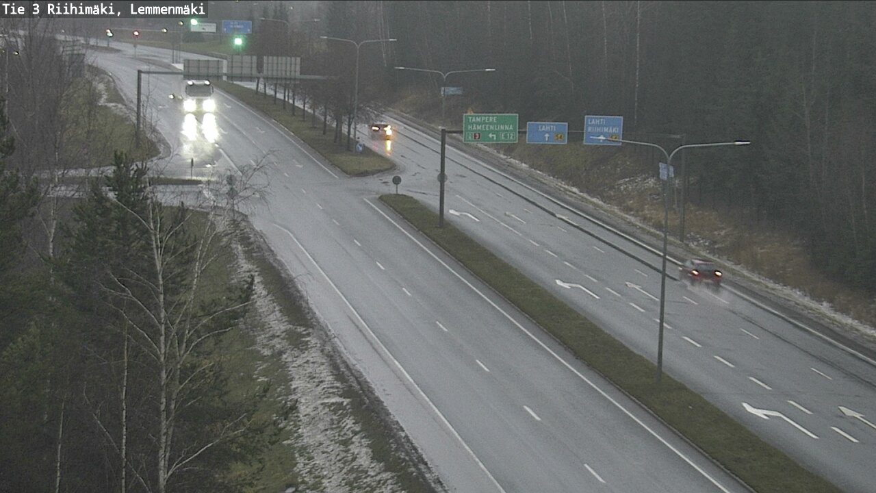 Weather Camera Image Väg 3 Riihimäki, Lemmenmäki, Riihimäki, Kanta-Häme