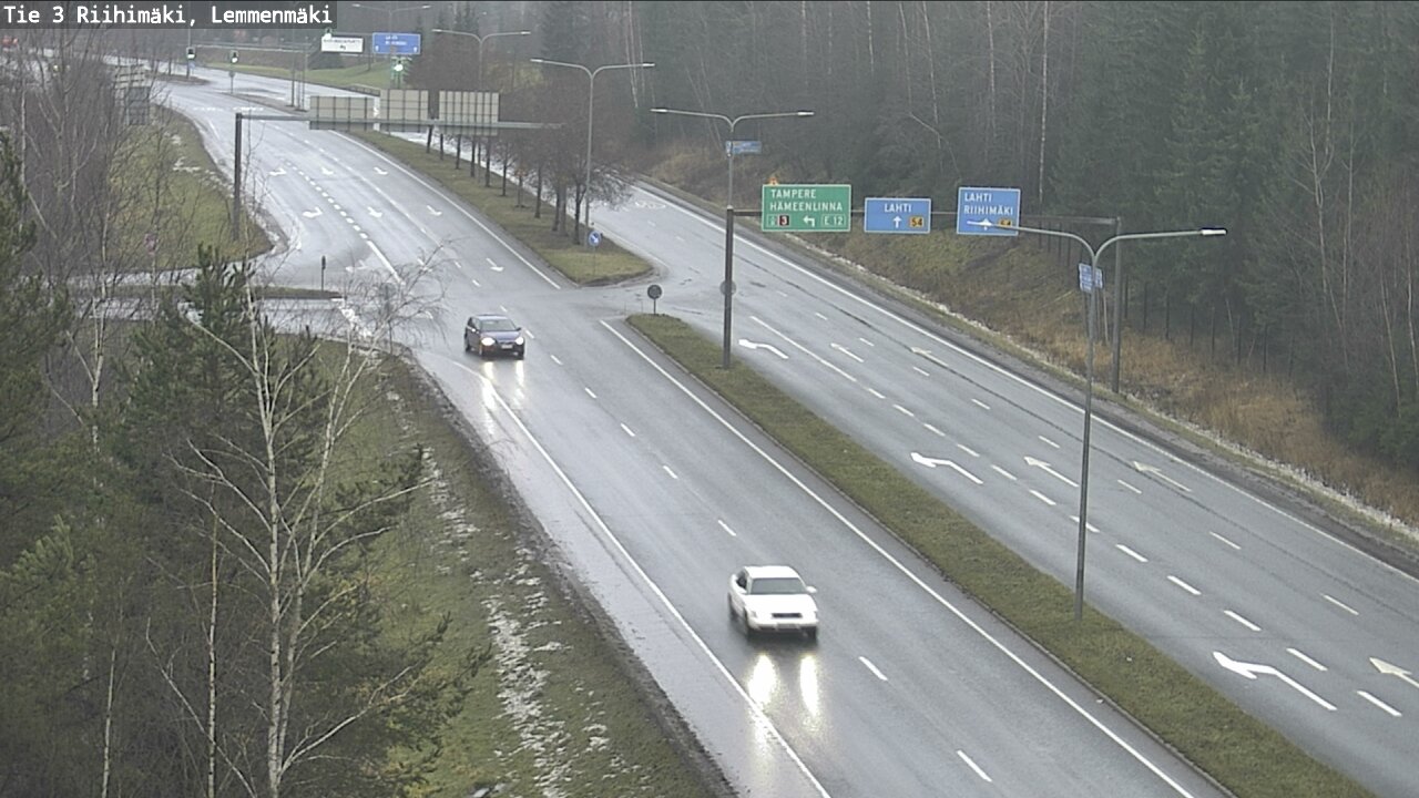 Weather Camera Image Väg 3 Riihimäki, Lemmenmäki, Riihimäki, Kanta-Häme