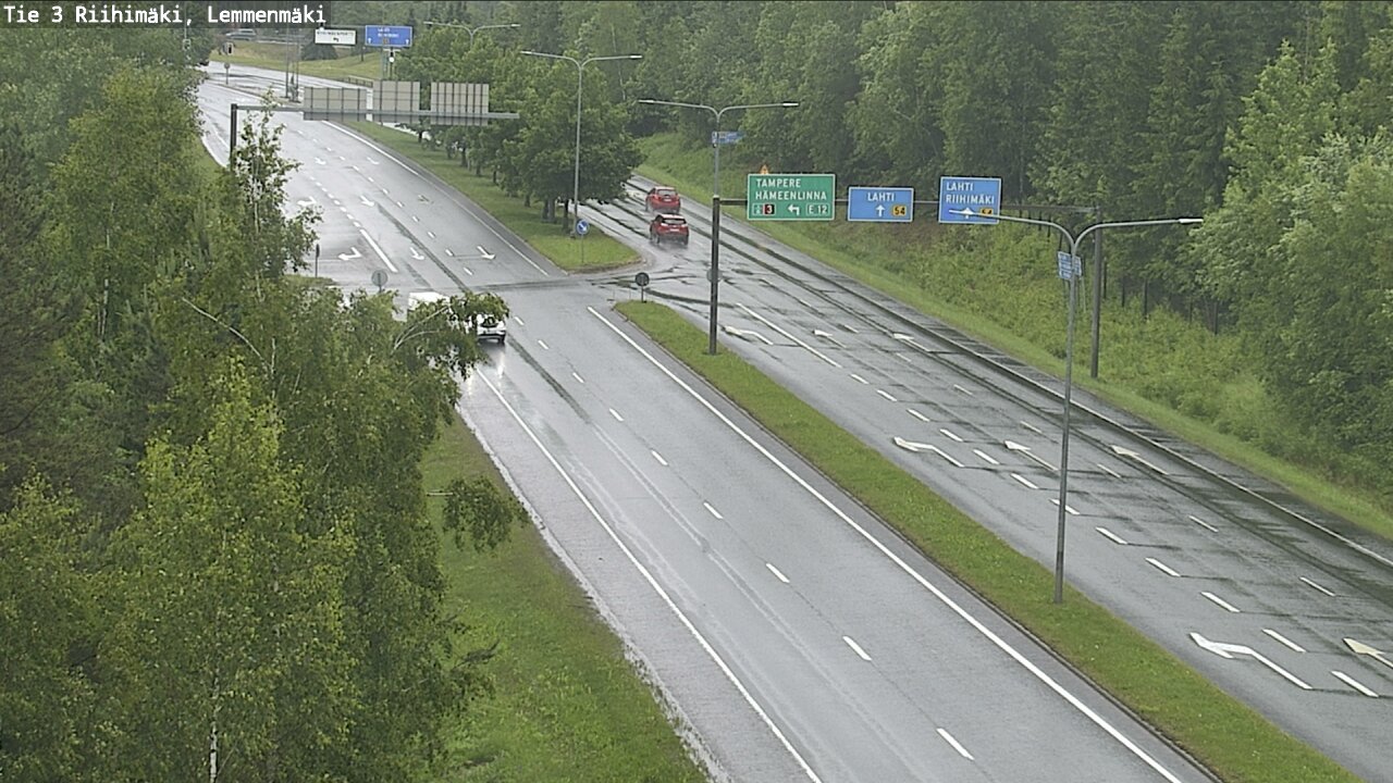 Weather Camera Image Väg 3 Riihimäki, Lemmenmäki, Riihimäki, Kanta-Häme