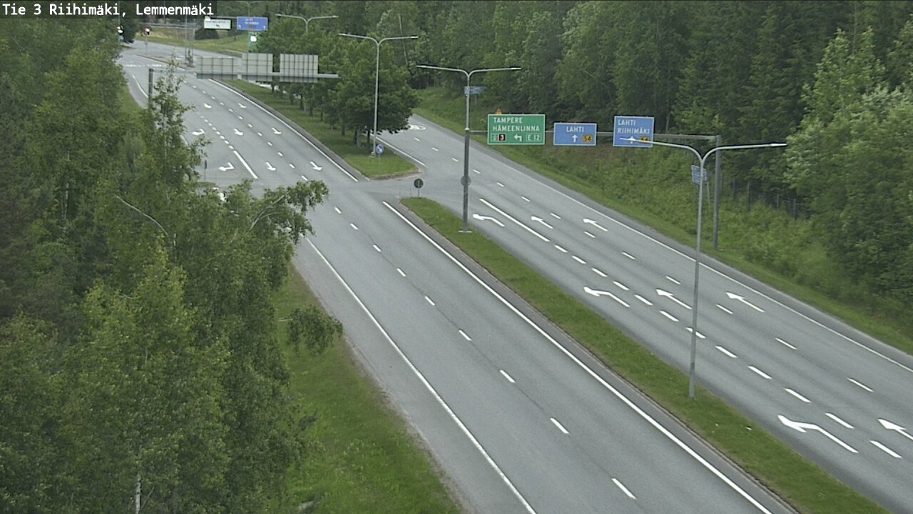 Kelikamerat Kuva Tie 3 Riihimäki, Lemmenmäki, Riihimäki, Kanta-Häme