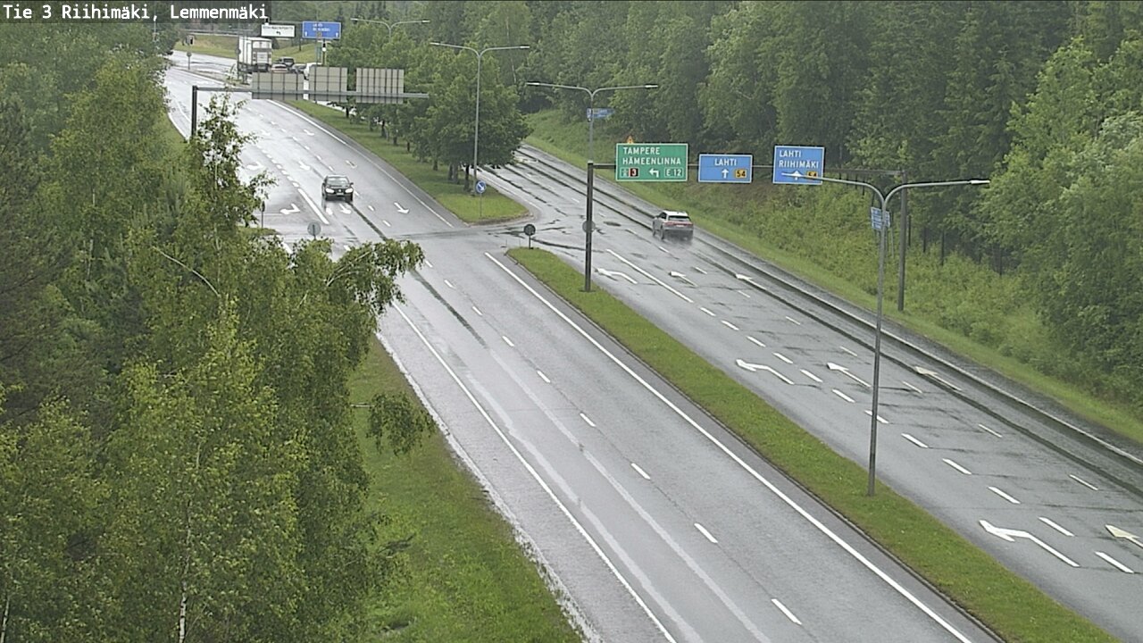 Weather Camera Image Väg 3 Riihimäki, Lemmenmäki, Riihimäki, Kanta-Häme