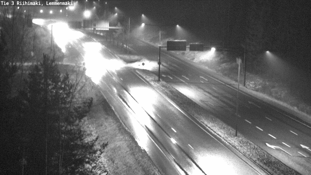 Weather Camera Image Väg 3 Riihimäki, Lemmenmäki, Riihimäki, Kanta-Häme