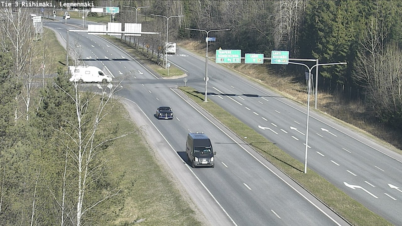 Kelikamerat Kuva Tie 3 Riihimäki, Lemmenmäki, Riihimäki, Kanta-Häme